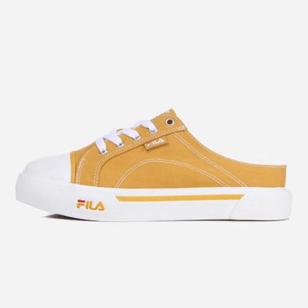 Fila Como Mule Men's Low Shoes - Yellow,NZ 480-85367